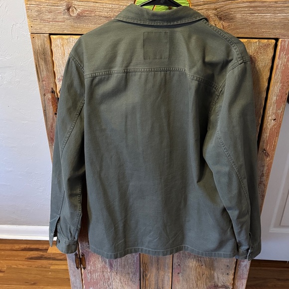 Hollister Men's Green Jacket size large. Chore Coat - Picture 6 of 13